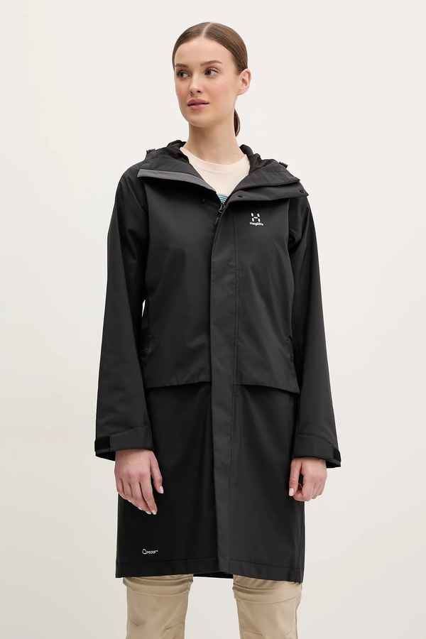 Куртка outdoor Haglöfs Aria колір чорний