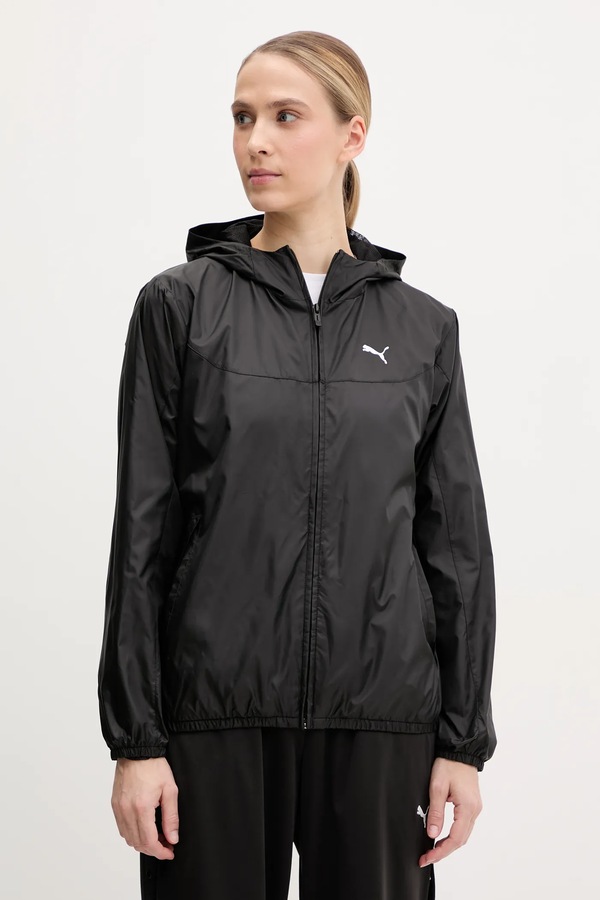 Куртка Puma Essential windbreaker колір чорний