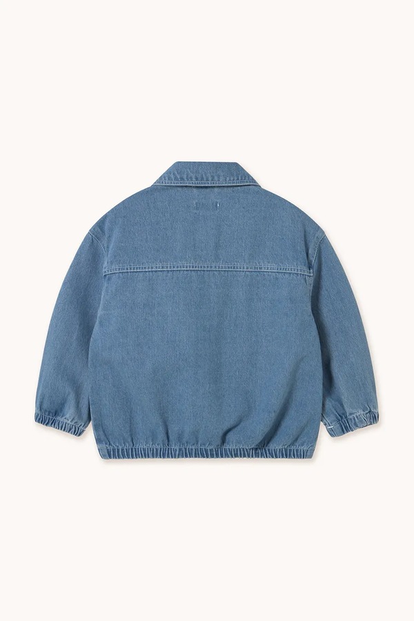 Дитяча джинсова куртка Tinycottons GRAPHIC DENIM JACKET фото 3