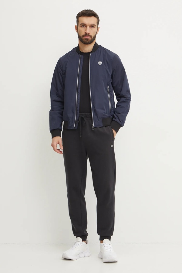 Куртка EA7 Emporio Armani колір синій