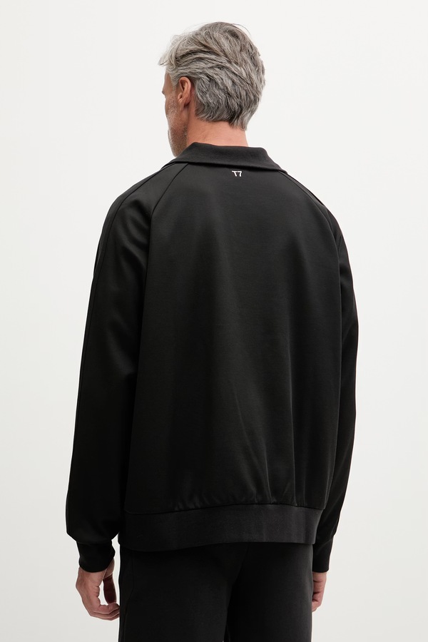 Кофта, яка розстібається чоловіча з бавовною Puma T7 Track Jacket колір чорний фото 2
