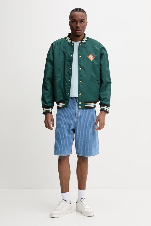 Куртка Drôle de Monsieur Le Bomber Polo цвет зеленый