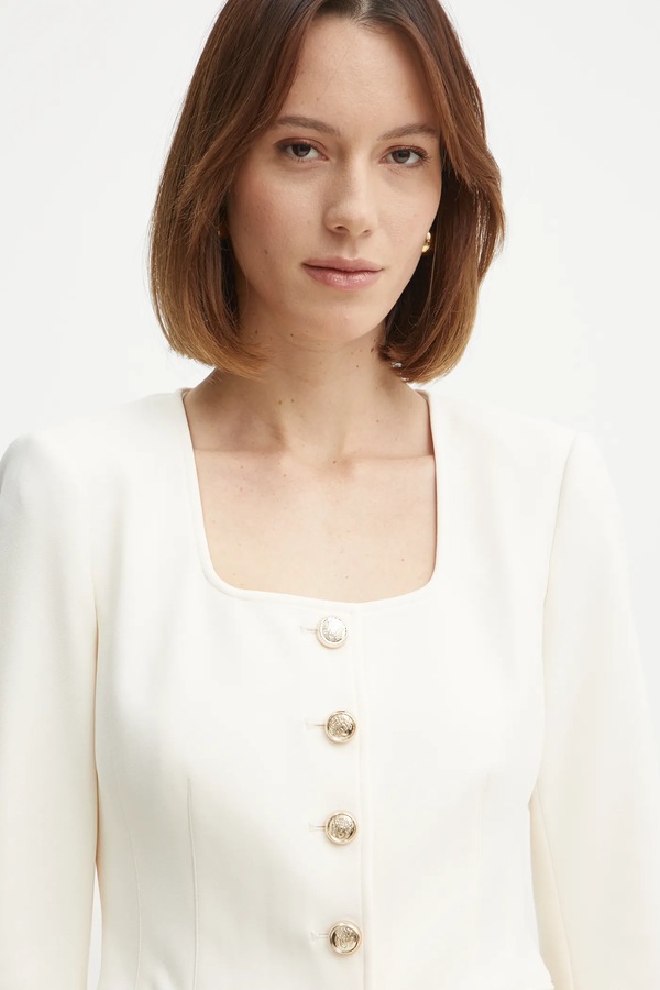 Піджак Marciano by Guess MASHA колір бежевий фото 4