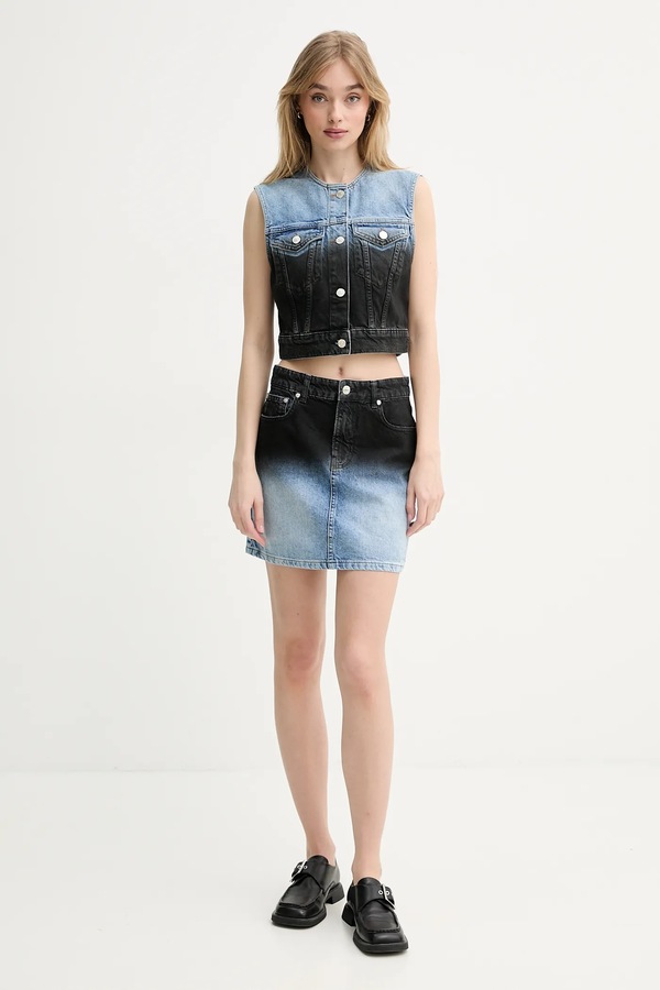 Джинсовий жилет Moschino Jeans