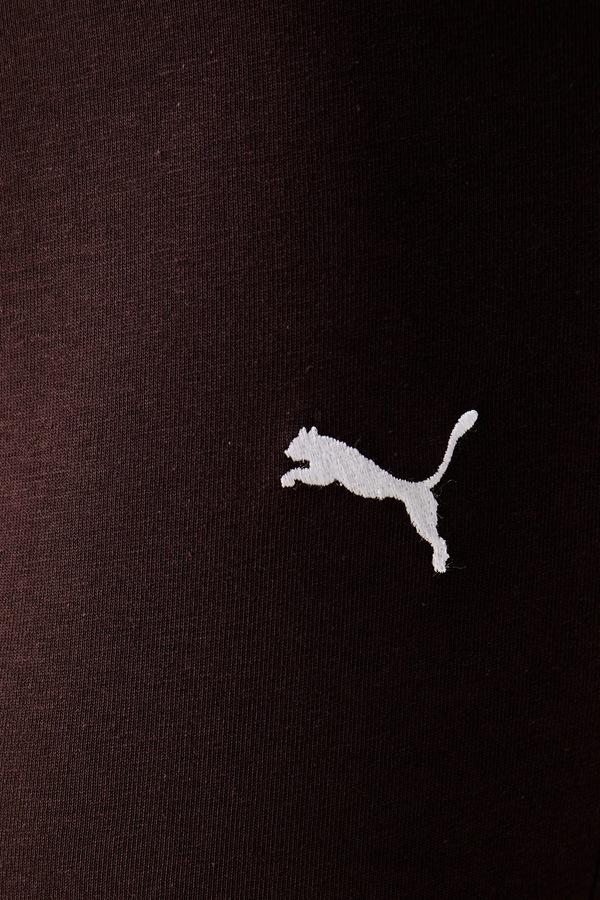 Спортивні легінси жіночі бавовняні з еластаном Puma Flared Leggings колір коричневий фото 4