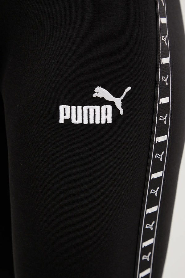 Легінси Puma колір чорний фото 2