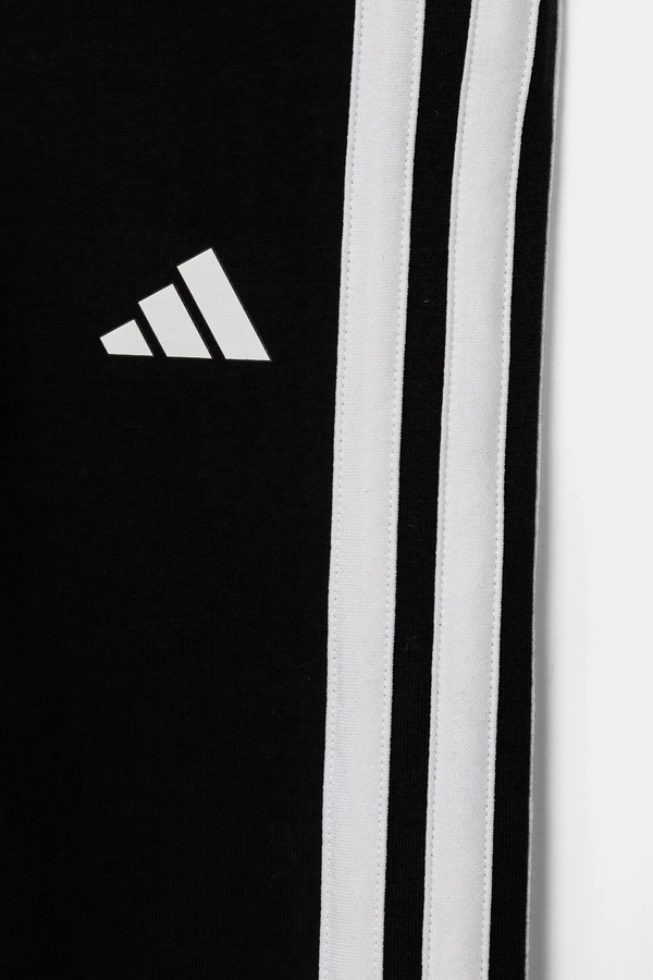 Детские леггинсы adidas цвет черный фото 2