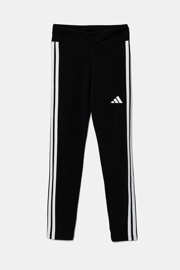 Дитячі легінси adidas колір чорний