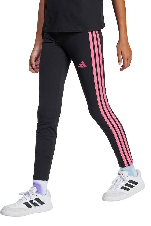 Дитячі легінси adidas колір чорний