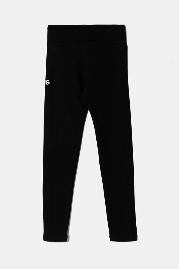 Дитячі легінси adidas колір чорний