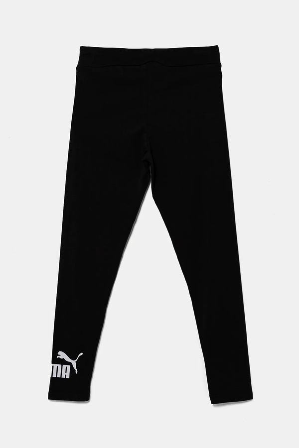 Дитячі легінси Puma ESS No. 1 Logo Leggings колір чорний