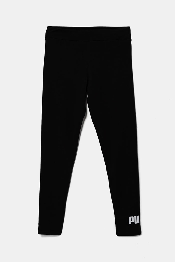 Дитячі легінси Puma ESS No. 1 Logo Leggings колір чорний фото 2