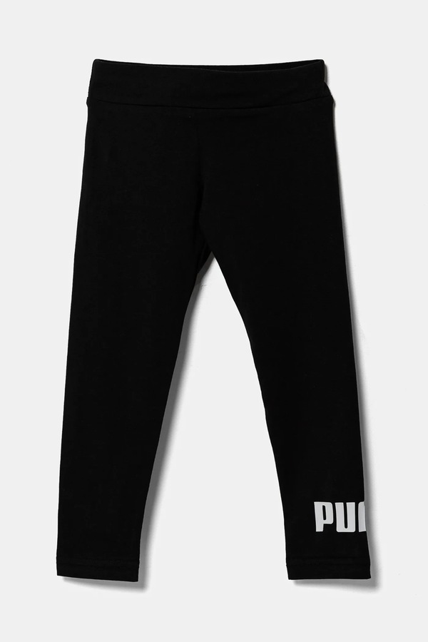 Детские леггинсы Puma ESS No. 1 Logo Leggings цвет черный