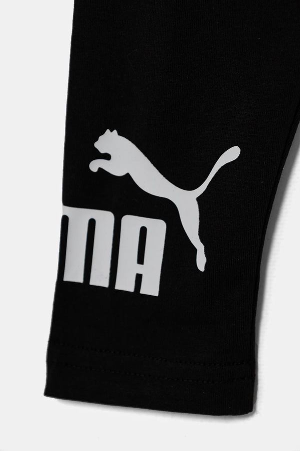 Детские леггинсы Puma ESS No. 1 Logo Leggings цвет черный фото 2