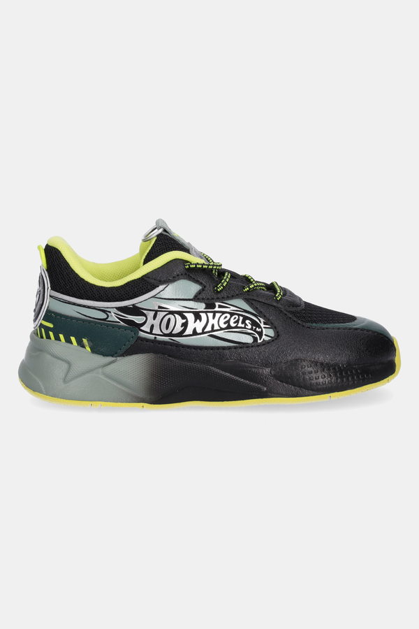 Детские кроссовки Puma RS-X Hot Wheels AC цвет зеленый