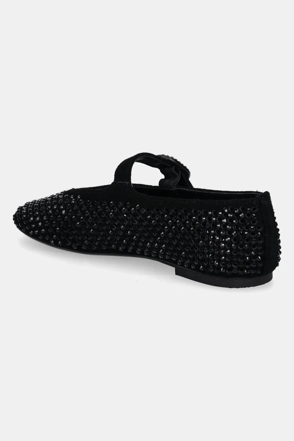 Замшевые балетки Kurt Geiger London Mayfair Ballet Flat цвет черный фото 2