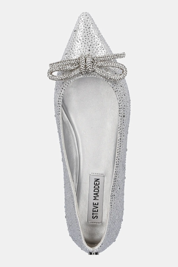 Балетки Steve Madden Elina-R колір срібний фото 4
