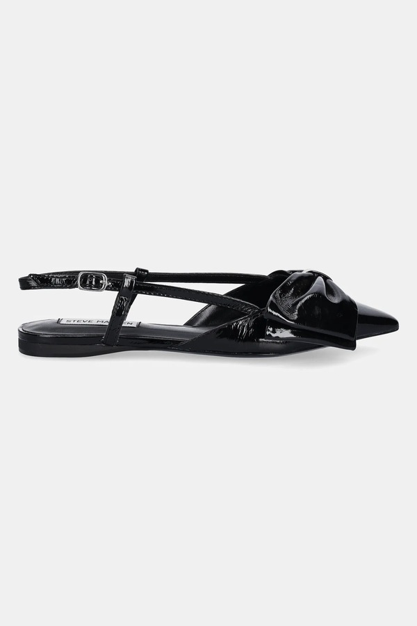 Шкіряні балетки Steve Madden Dazzled колір чорний