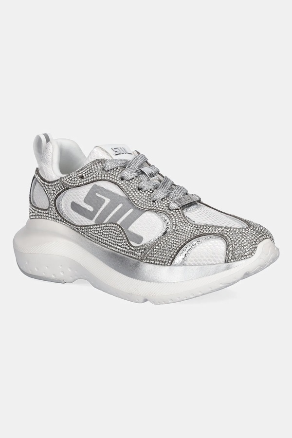 Кроссовки Steve Madden Elevate 1R цвет серебряный
