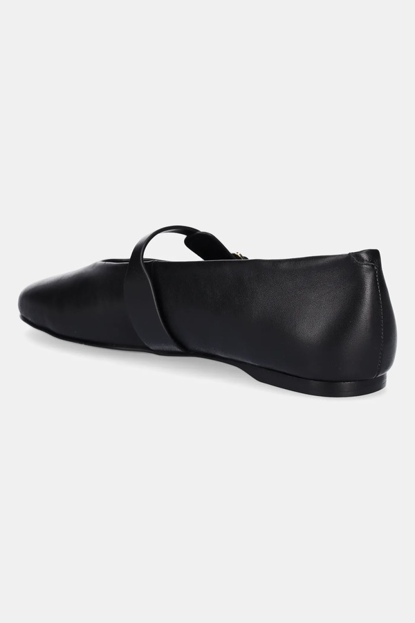 Шкіряні балетки Steve Madden Rejoice колір чорний фото 3