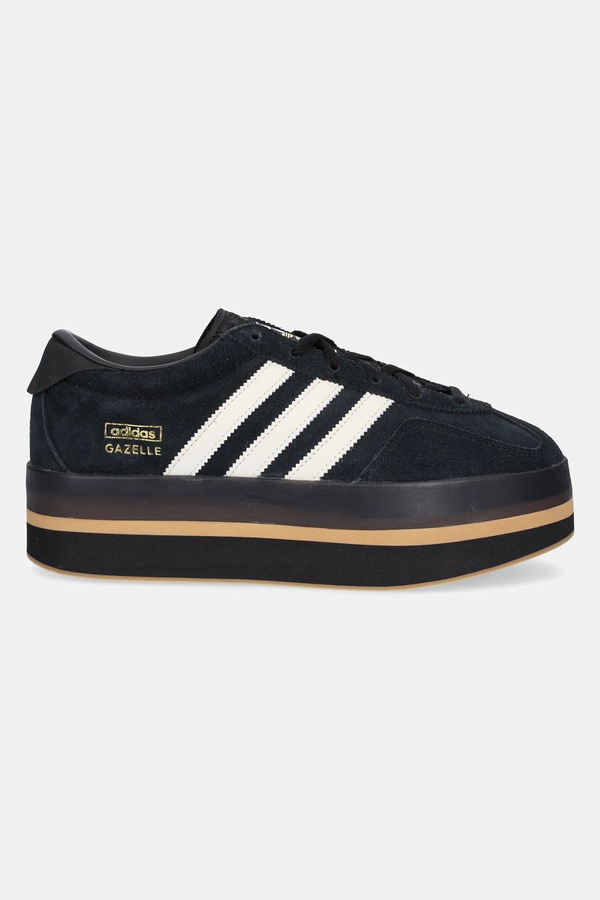 Кроссовки adidas Originals Gazelle Stack цвет черный