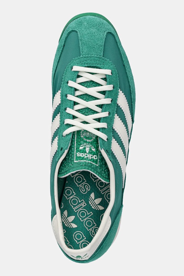 Кросівки adidas Originals SL 72 OG колір зелений фото 4