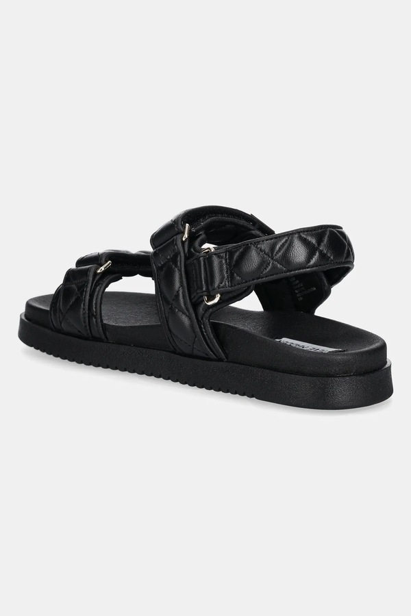 Босоніжки жіночі шкіряні Steve Madden колір чорний фото 2