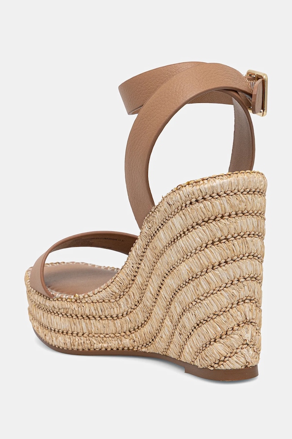 Кожаные сандалии Steve Madden Cassie цвет бежевый фото 2