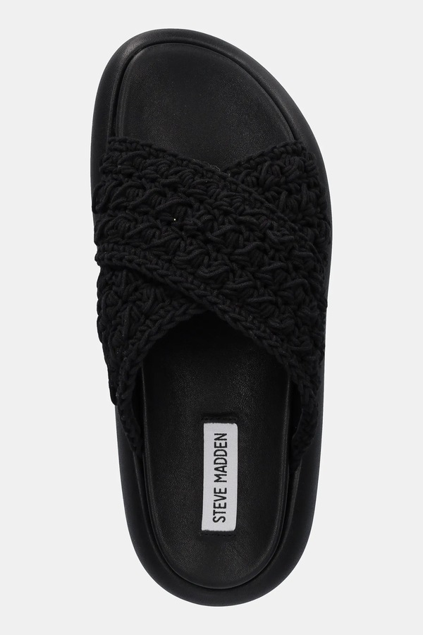 Шльопанці Steve Madden Guideline колір чорний фото 4
