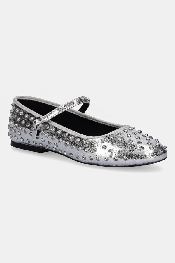 Балетки Steve Madden Vinetta-R колір срібний