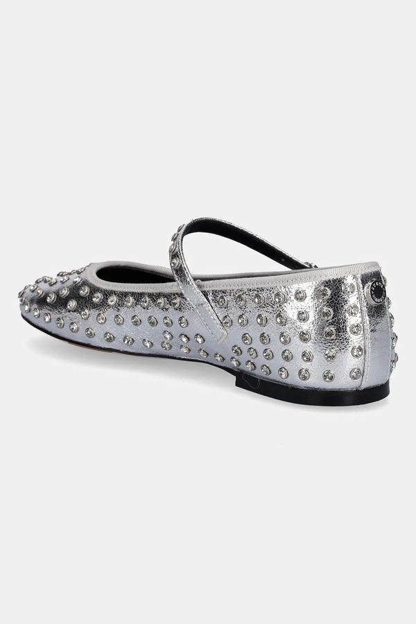 Балетки Steve Madden Vinetta-R колір срібний фото 2