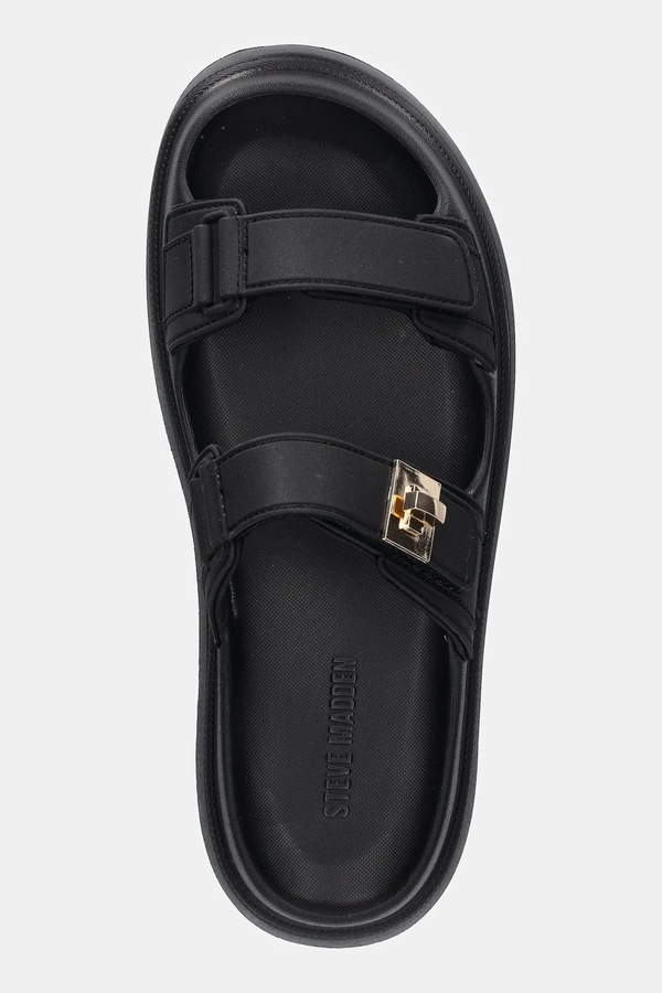 Шльопанці Steve Madden Bigschmona-J колір чорний фото 4