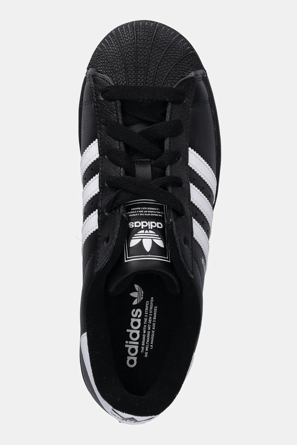 Дитячі кросівки adidas Originals Superstar II колір чорний фото 4