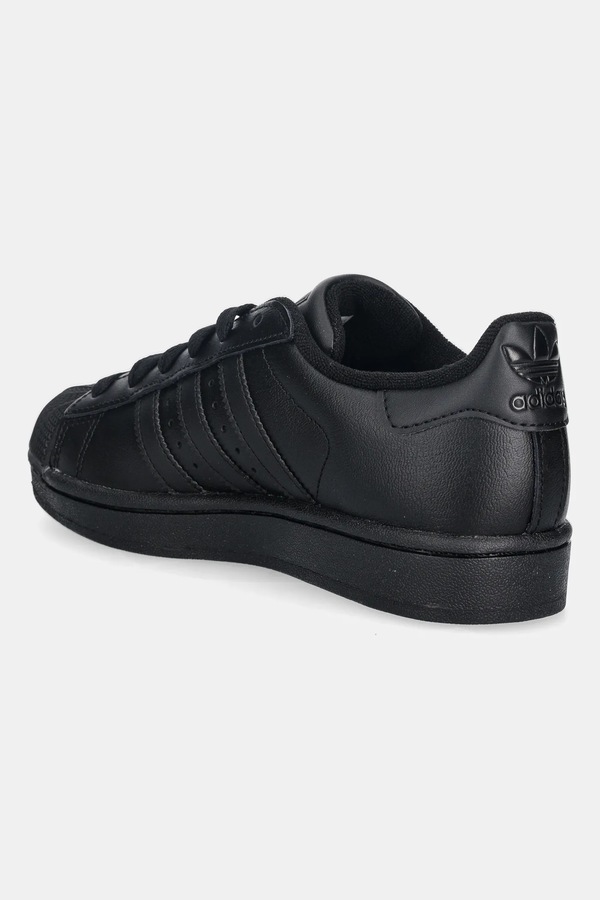 Кожаные кроссовки adidas Originals Superstar II цвет черный фото 2
