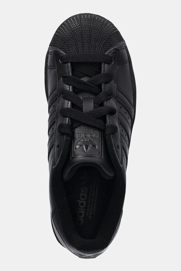 Шкіряні кросівки adidas Originals Superstar II колір чорний фото 4