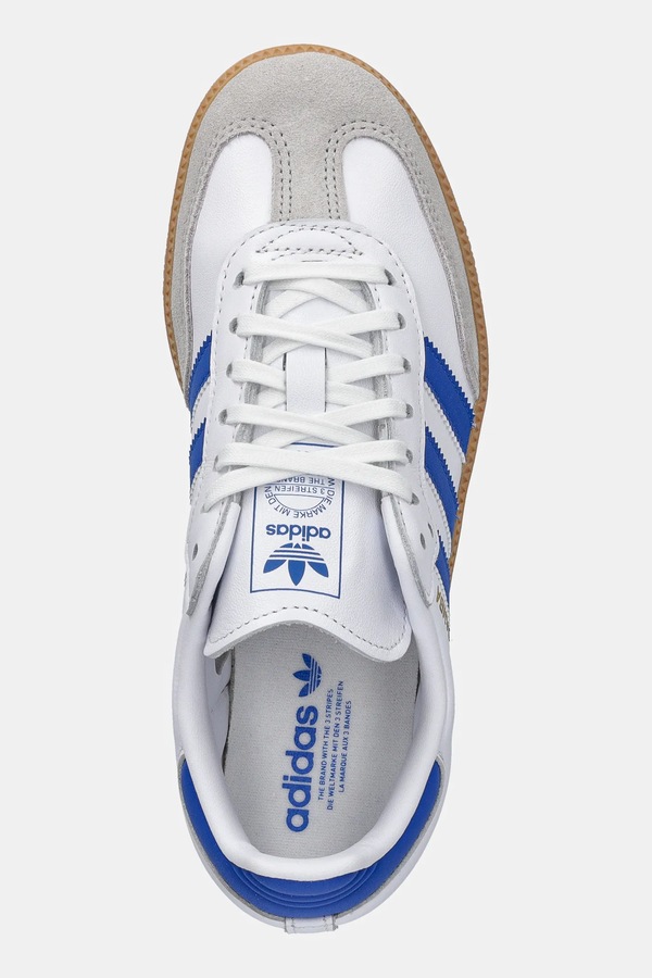Кросівки adidas Originals Samba OG J колір білий фото 4
