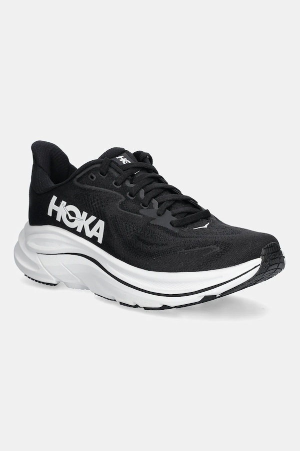 Черевики для бігу жіночі Hoka Clifton 10 колір чорний