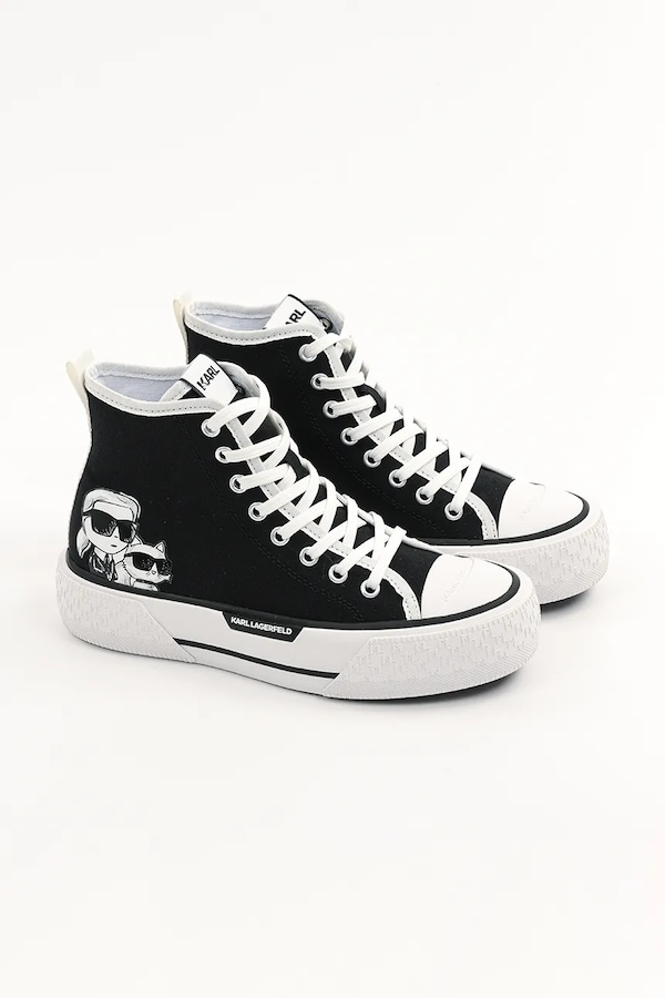 Кеди Karl Lagerfeld KAMPUS MAX III колір чорний
