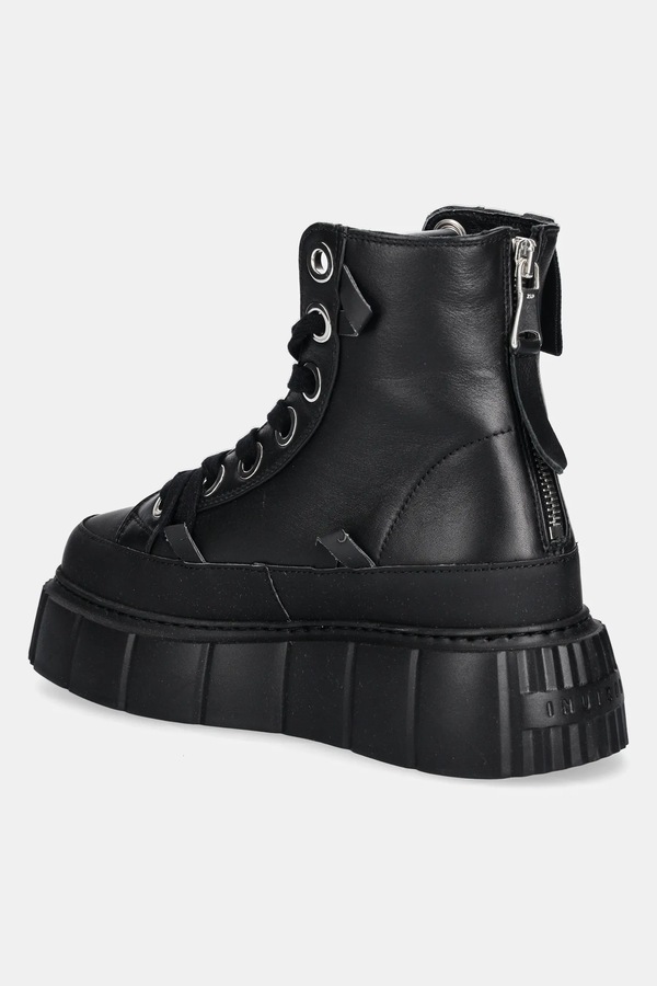 Шкіряні кросівки Inuikii Leather Matilda колір чорний фото 2