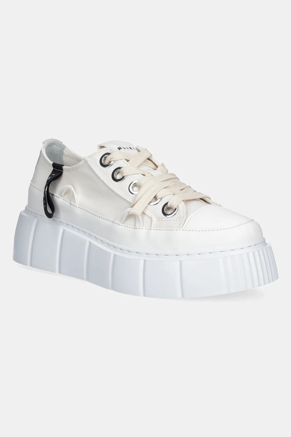 Кеди Inuikii Matilda Canvas Low колір бежевий