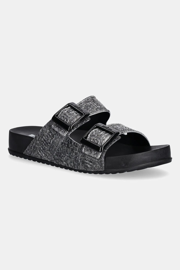 Шльопанці Melissa COZY M LOVER SLIDE DENIM колір чорний