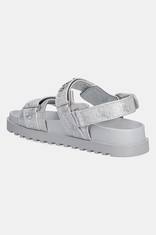 Сандалии Guess FADISON цвет серебряный фото 2