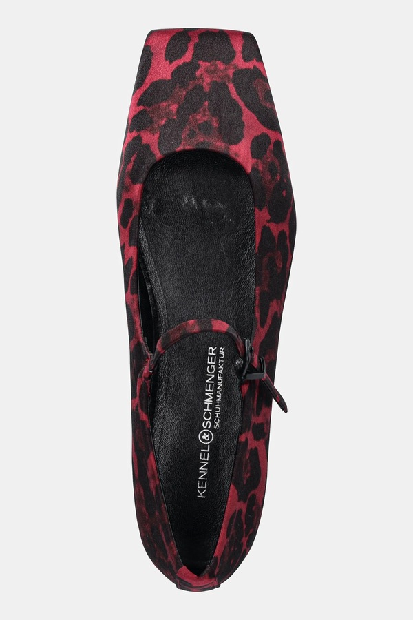 Балетки Kennel & Schmenger Leila колір бордовий фото 4