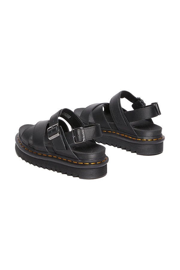 Кожаные сандалии Dr. Martens Voss II цвет черный фото 2