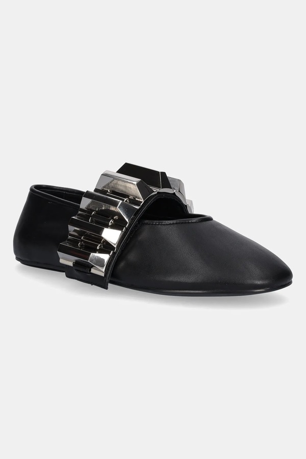 Балетки Jeffrey Campbell Rigid цвет черный