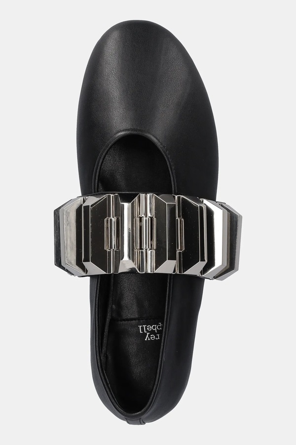 Балетки Jeffrey Campbell Rigid колір чорний фото 4