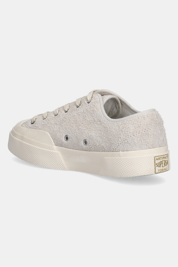 Замшевые кеды Superga WORKS HAIRY SUEDE цвет бежевый фото 2