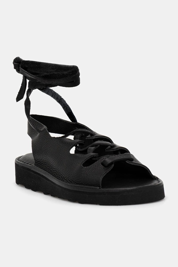 Кожаные сандалии Fracap Sandal цвет черный