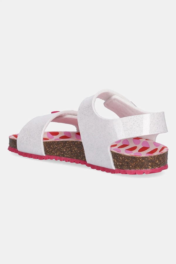 Детские сандалии Agatha Ruiz de la Prada цвет белый фото 2