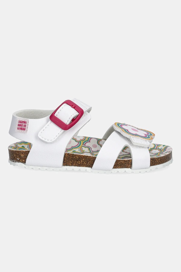Детские сандалии Agatha Ruiz de la Prada цвет белый